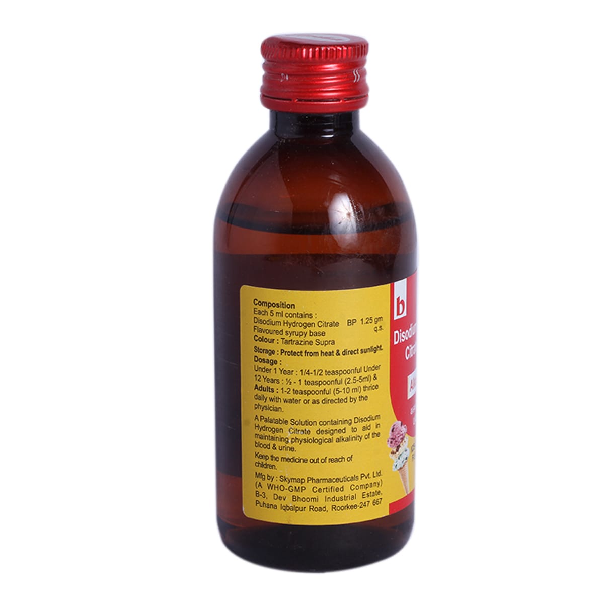 Alkacitral Syrup 100 ml, Pack of 1 SYRUP Alkacitral Syrup 100 ml, Pack of 1 SYRUP