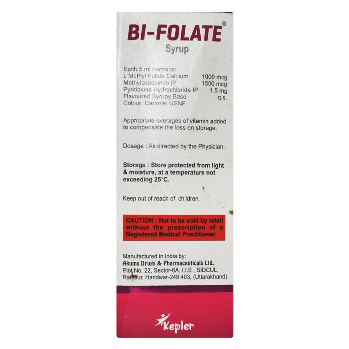 Bi-Folate Syrup 100 ml, Pack of 1 Bi-Folate Syrup 100 ml, Pack of 1