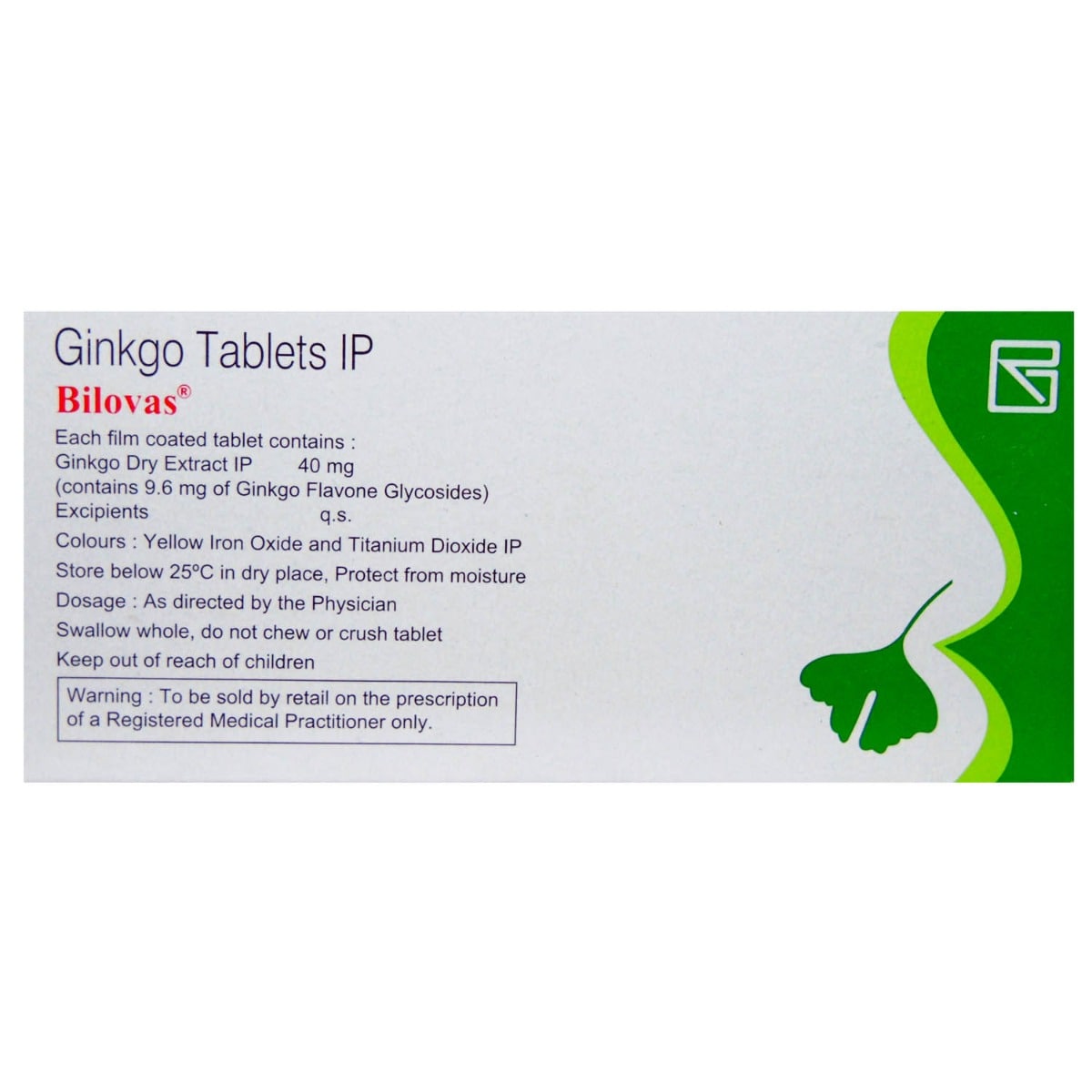 Bilovas Tablet 10's, Pack of 10 TABLETS Bilovas Tablet 10's, Pack of 10 TABLETS