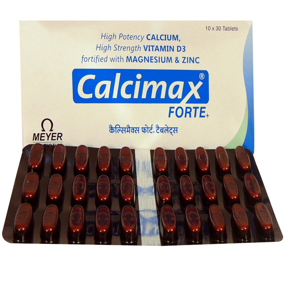 Calcimax Forte+ Tablet 30's, Pack of 30 Calcimax Forte+ Tablet 30's, Pack of 30