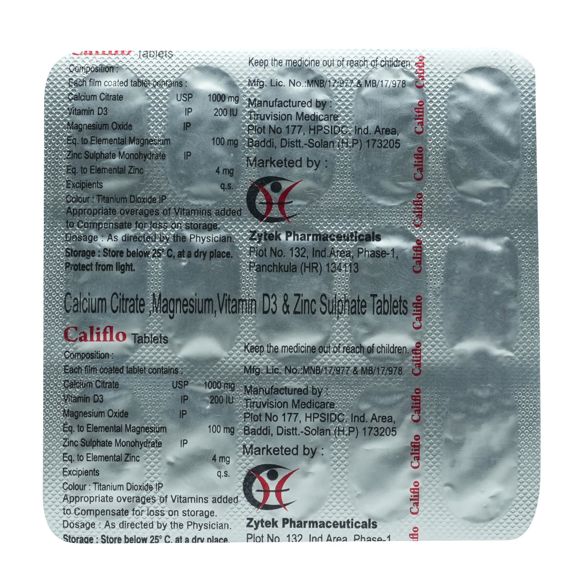 Califlo Tablet 15's, Pack of 15 Califlo Tablet 15's, Pack of 15