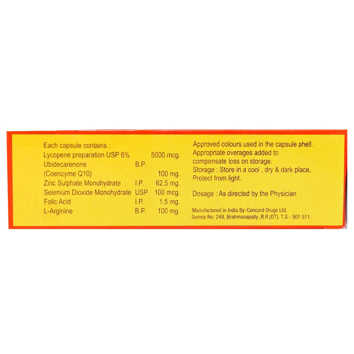 Coenjoy-100 Capsule 10's, Pack of 10 CAPSULES Coenjoy-100 Capsule 10's, Pack of 10 CAPSULES