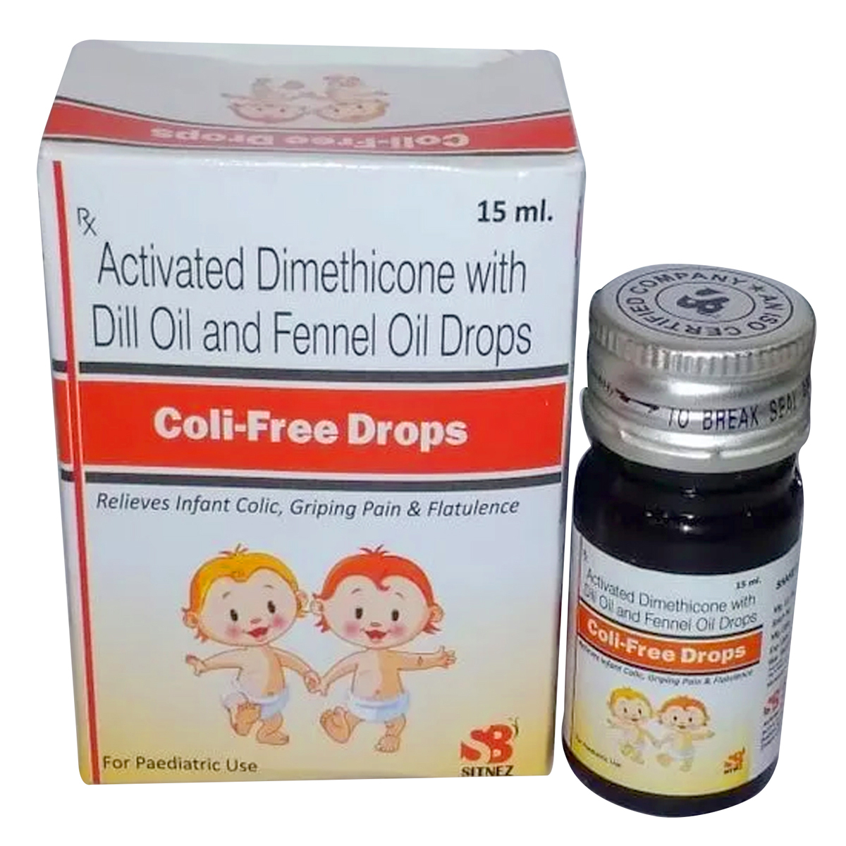 Coli-Free Drops 15 ml, Pack of 1 DROPS Coli-Free Drops 15 ml, Pack of 1 DROPS
