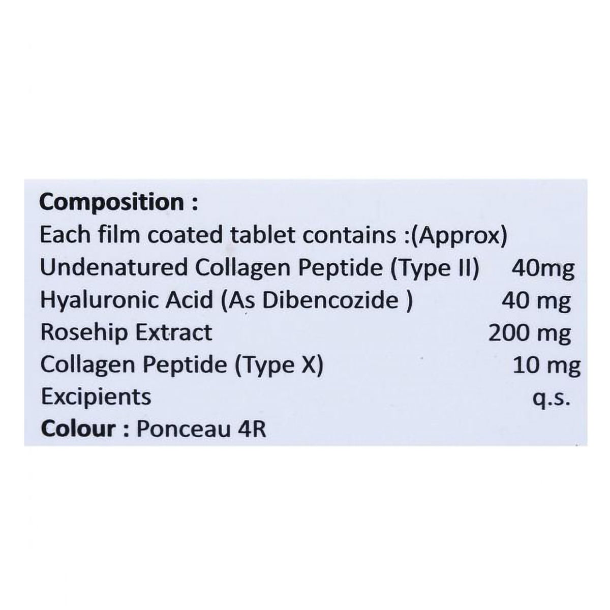 Colaros UC Tablet 10's, Pack of 10 Colaros UC Tablet 10's, Pack of 10