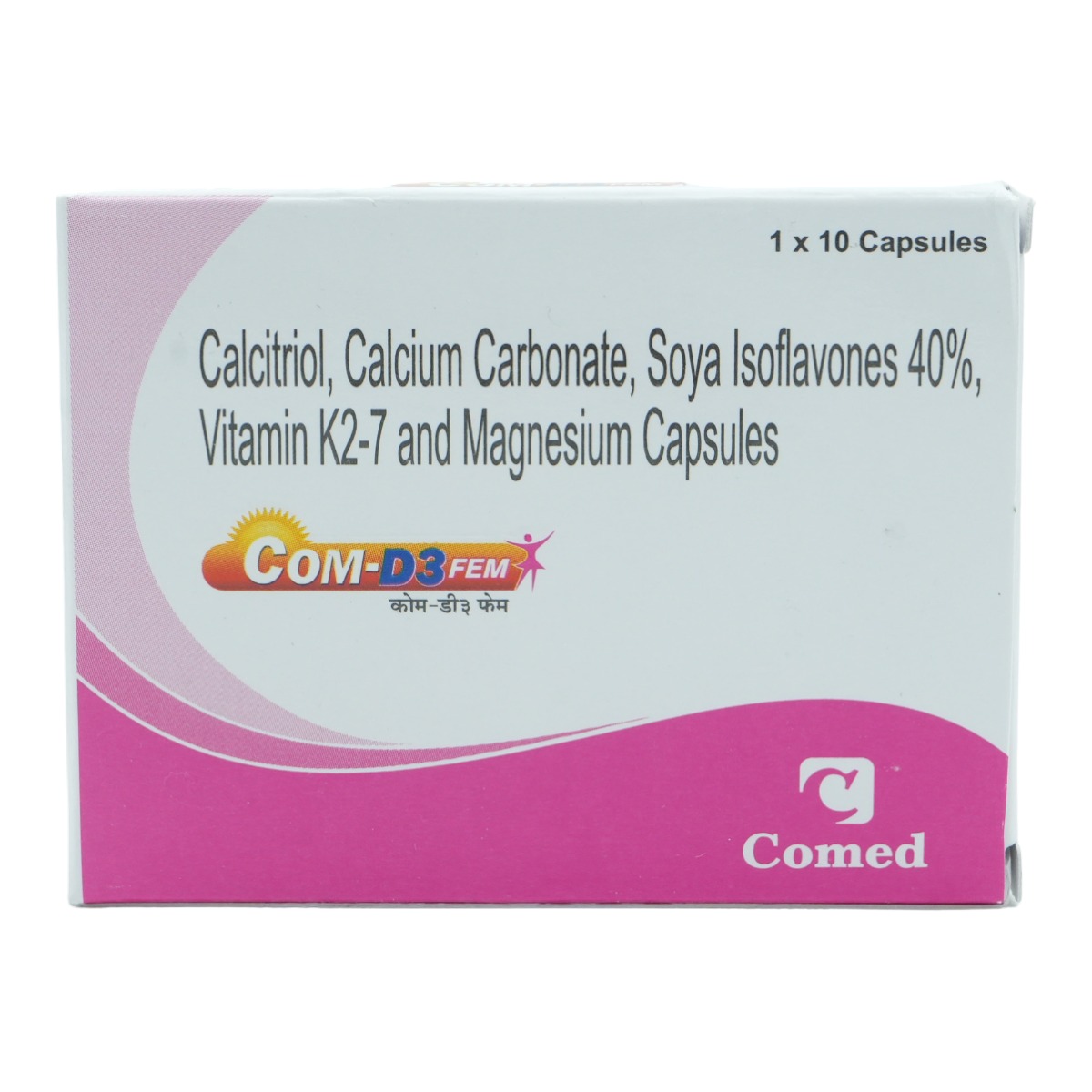 Com-D3 Fem Capsule 10's, Pack of 10 CapsuleS Com-D3 Fem Capsule 10's, Pack of 10 CapsuleS