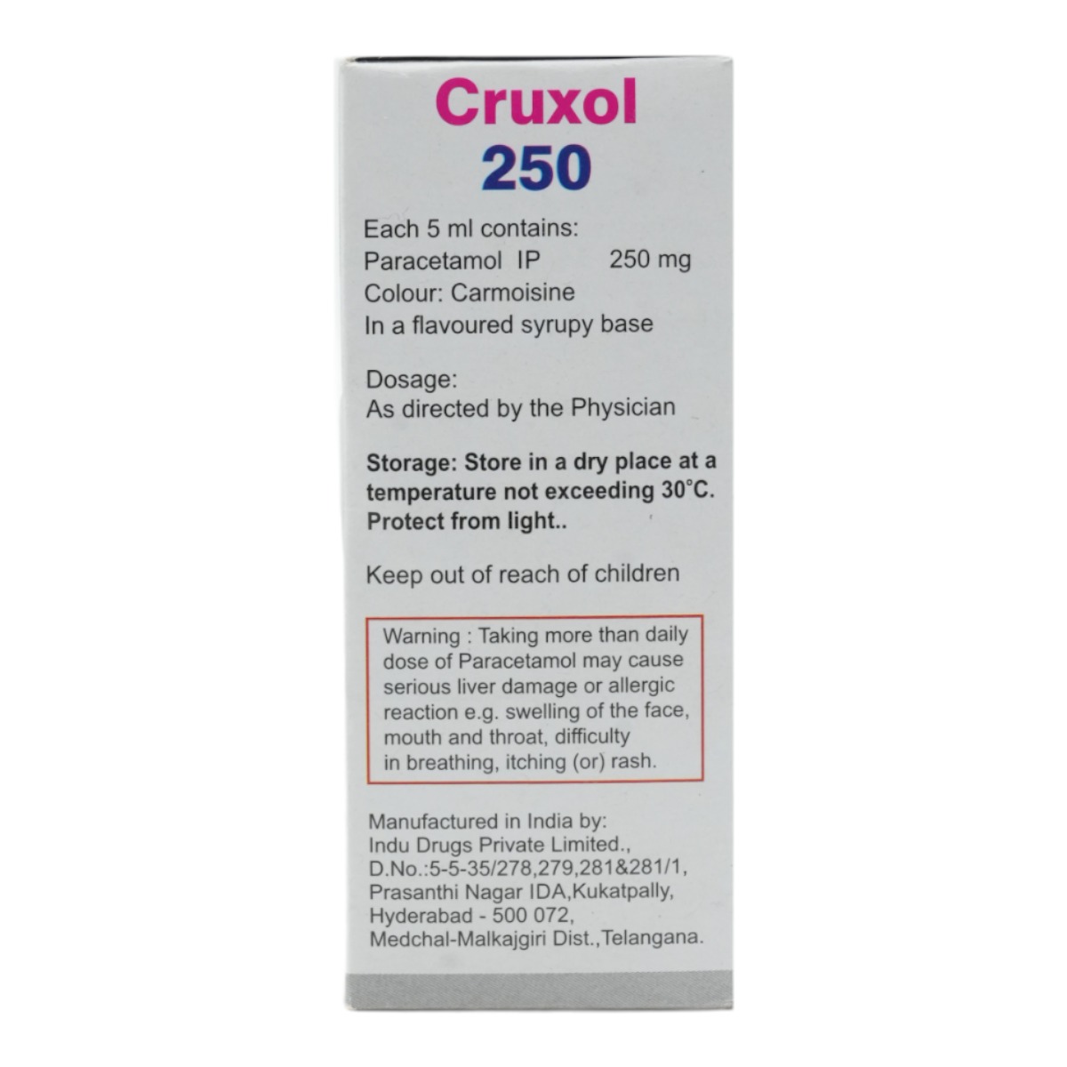 Cruxol Syrup 60 ml, Pack of 1 Syrup Cruxol Syrup 60 ml, Pack of 1 Syrup