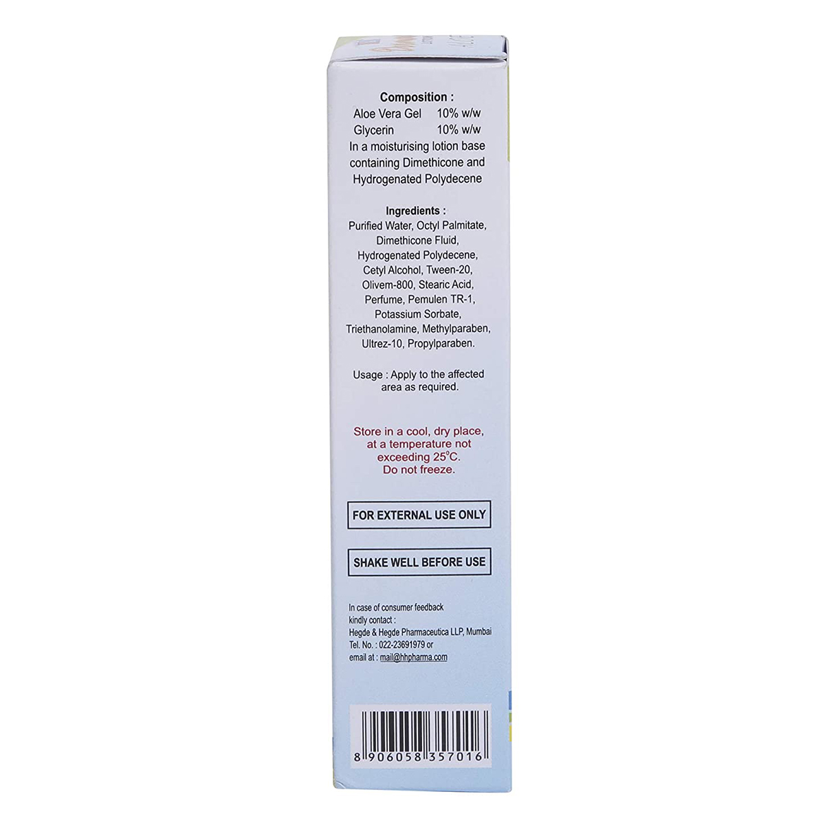 Deramdew Aloe Lotion 50 ml, Pack of 1 LOTION Deramdew Aloe Lotion 50 ml, Pack of 1 LOTION