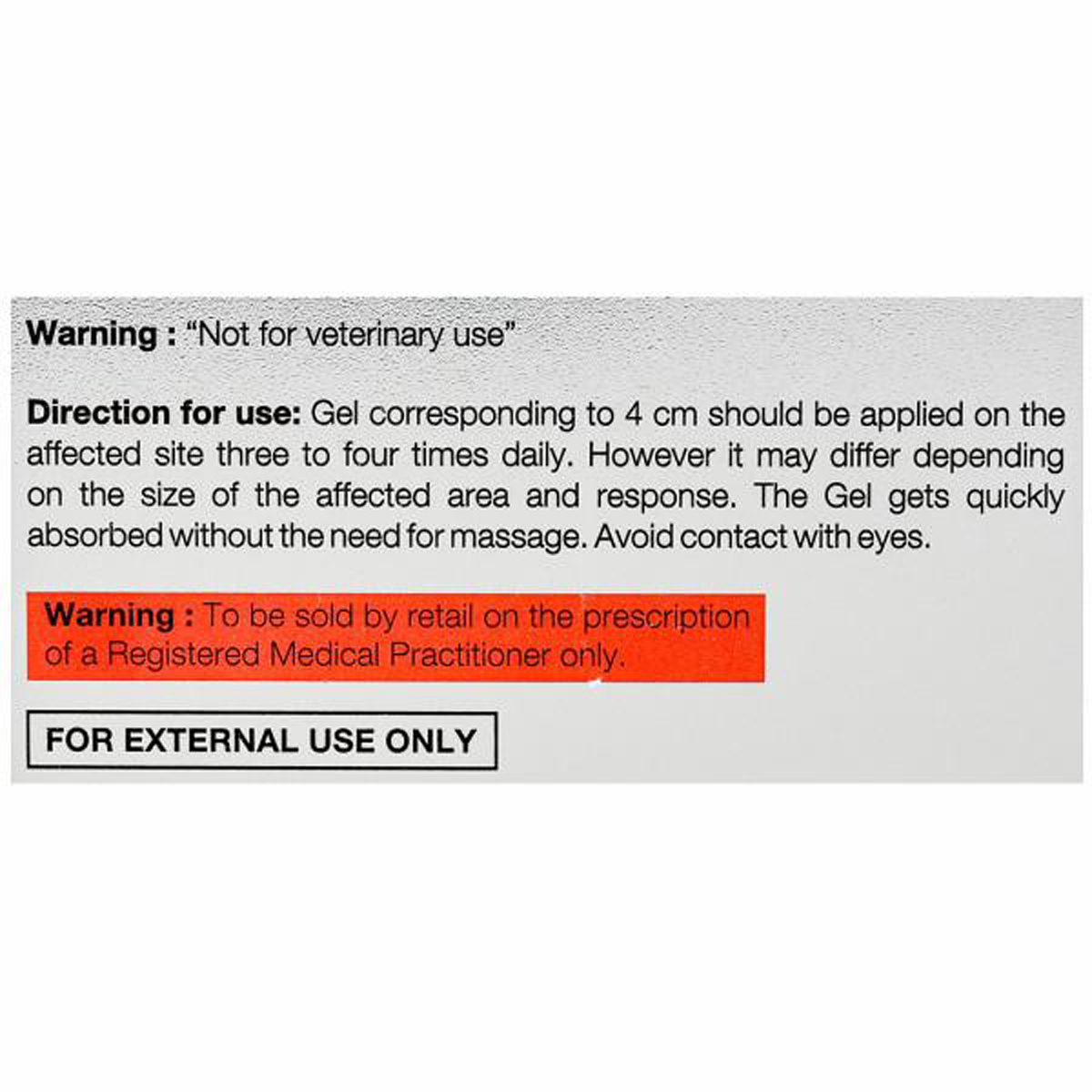 Diclofam Gel 30 gm, Pack of 1 GEL Diclofam Gel 30 gm, Pack of 1 GEL