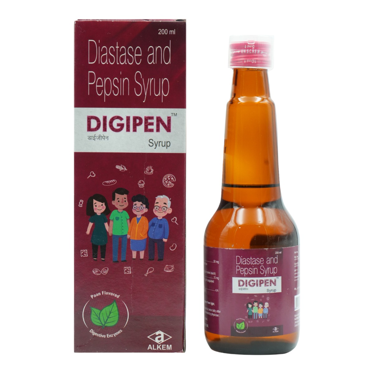 Digipen Syrup 200 ml, Pack of 1 Digipen Syrup 200 ml, Pack of 1