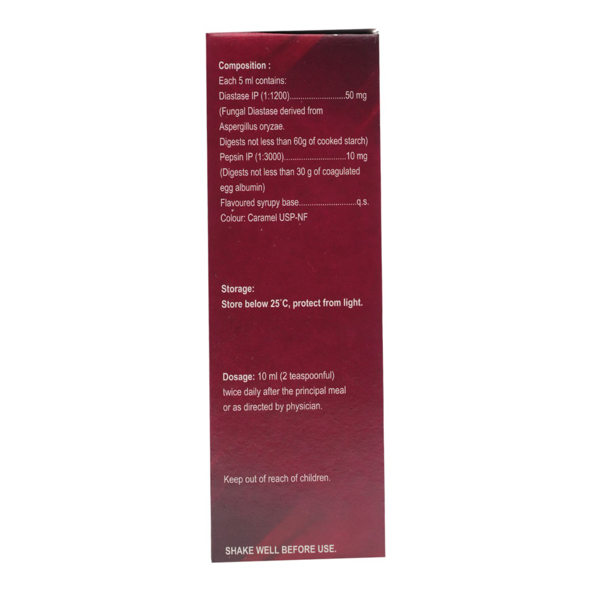 Digipen Syrup 200 ml, Pack of 1 Digipen Syrup 200 ml, Pack of 1