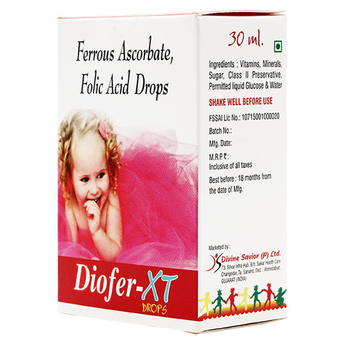 Diofer-XT Drops 30 ml, Pack of 1 ORAL DROPS Diofer-XT Drops 30 ml, Pack of 1 ORAL DROPS