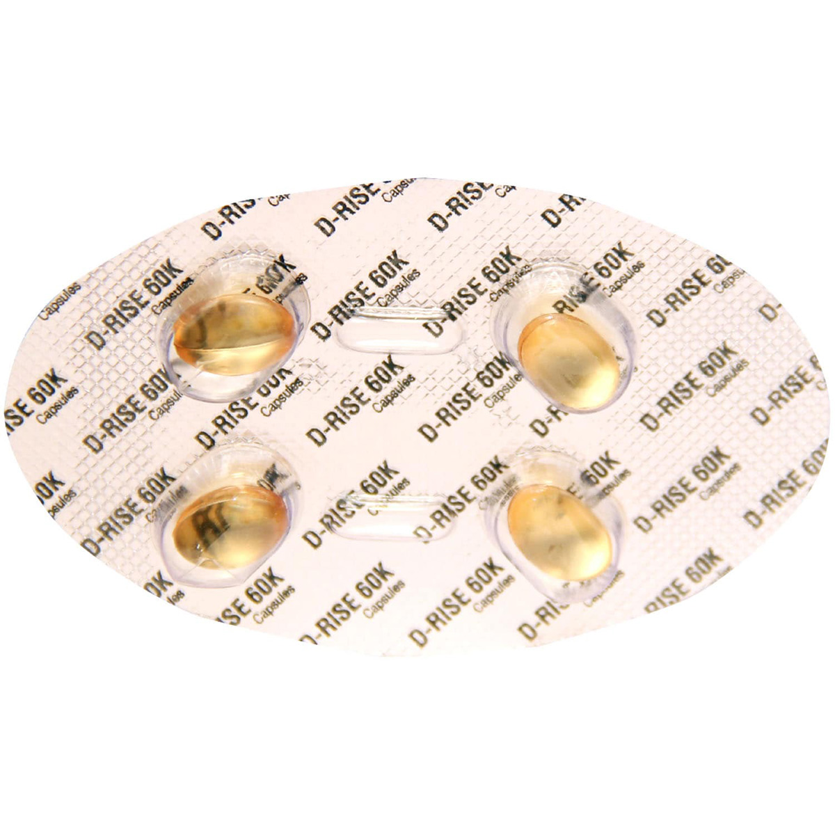 D-Rise 60K Capsule 4's, Pack of 4 D-Rise 60K Capsule 4's, Pack of 4