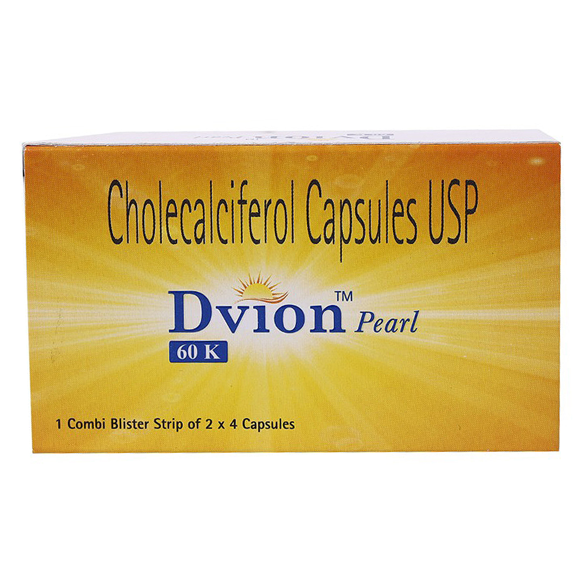 Dvion Pearl 60 K Capsule 4's, Pack of 4 Dvion Pearl 60 K Capsule 4's, Pack of 4
