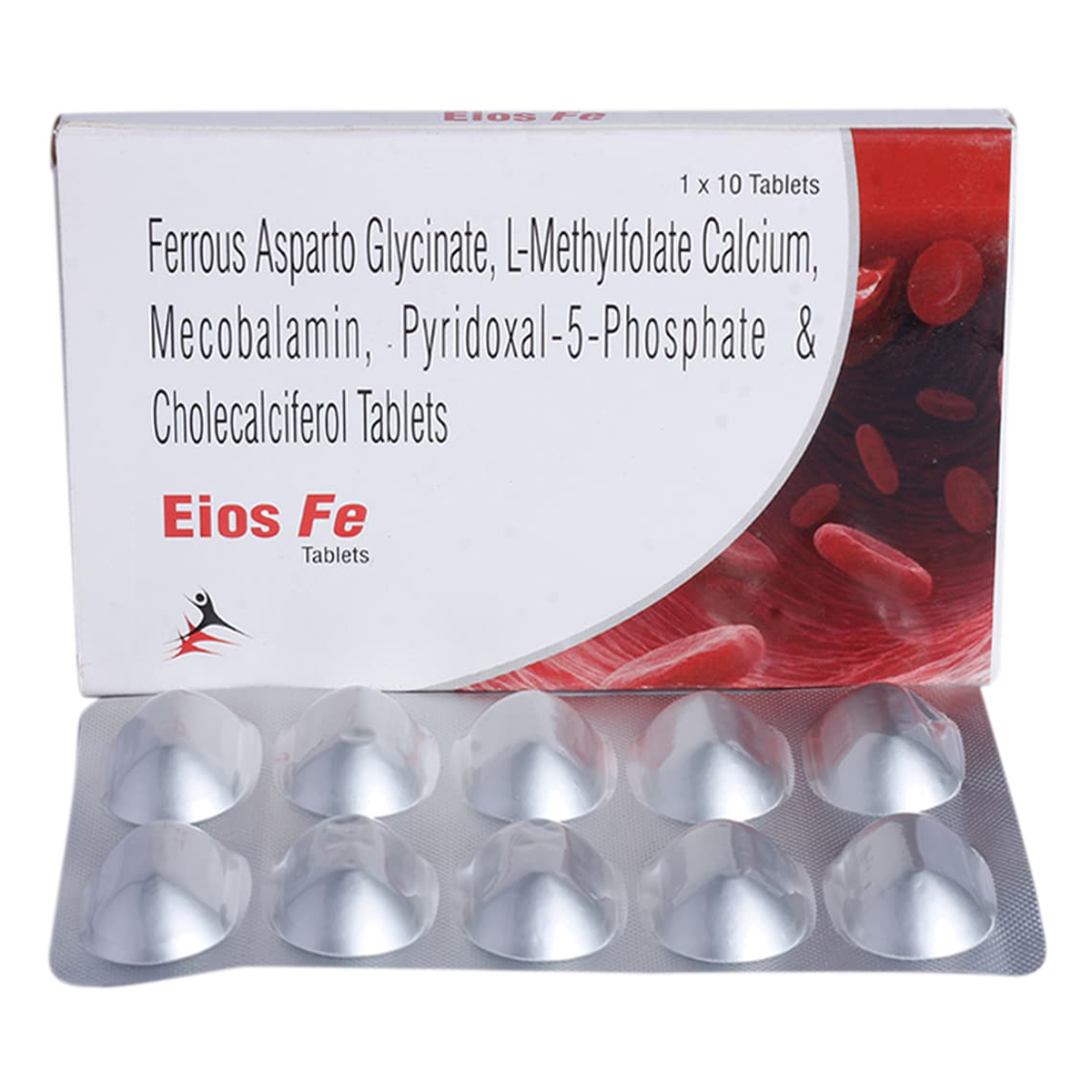 Eios Fe Tablet 10's, Pack of 10 Eios Fe Tablet 10's, Pack of 10