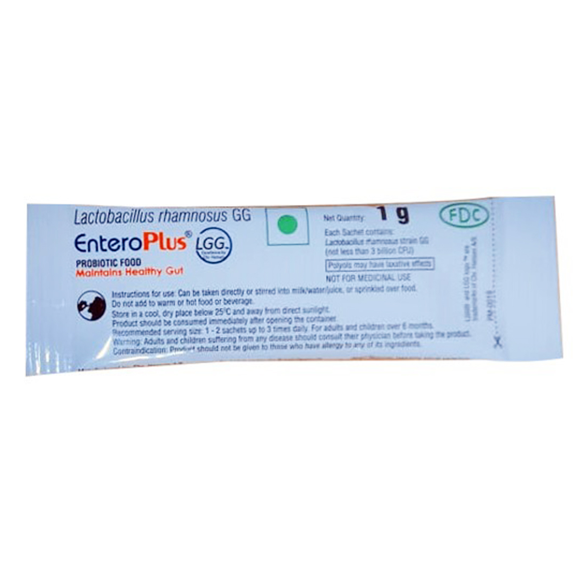 Enteroplus Sachet 1 gm, Pack of 1 Powder Enteroplus Sachet 1 gm, Pack of 1 Powder