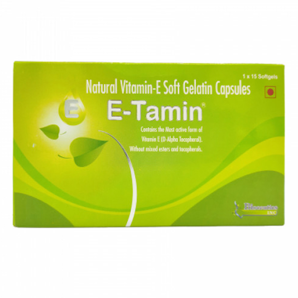 E-Tamin 400IU Softgel Capsule 15's, Pack of 15 CAPSULES E-Tamin 400IU Softgel Capsule 15's, Pack of 15 CAPSULES