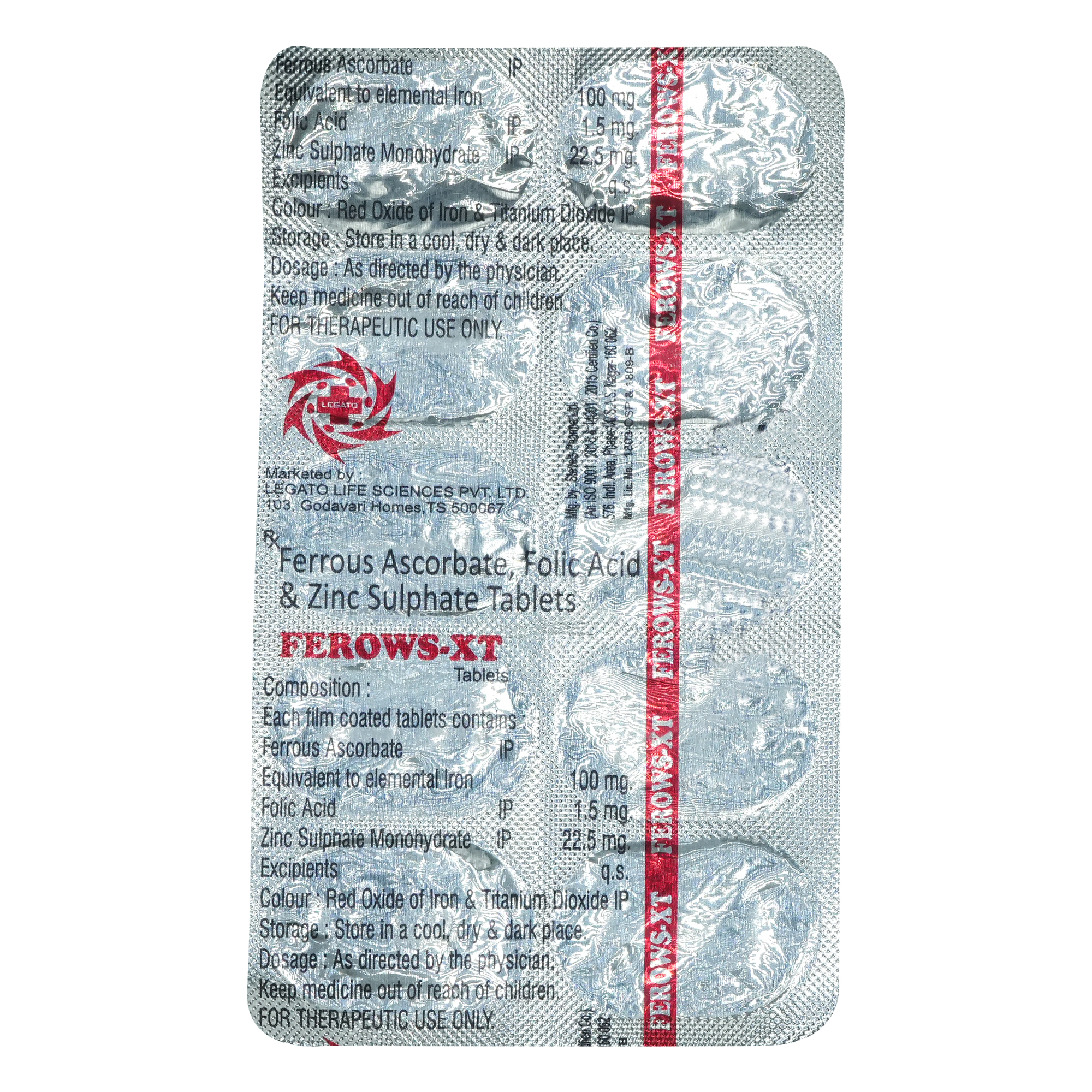 Ferows-XT Tablet 10's, Pack of 10 TabletS Ferows-XT Tablet 10's, Pack of 10 TabletS