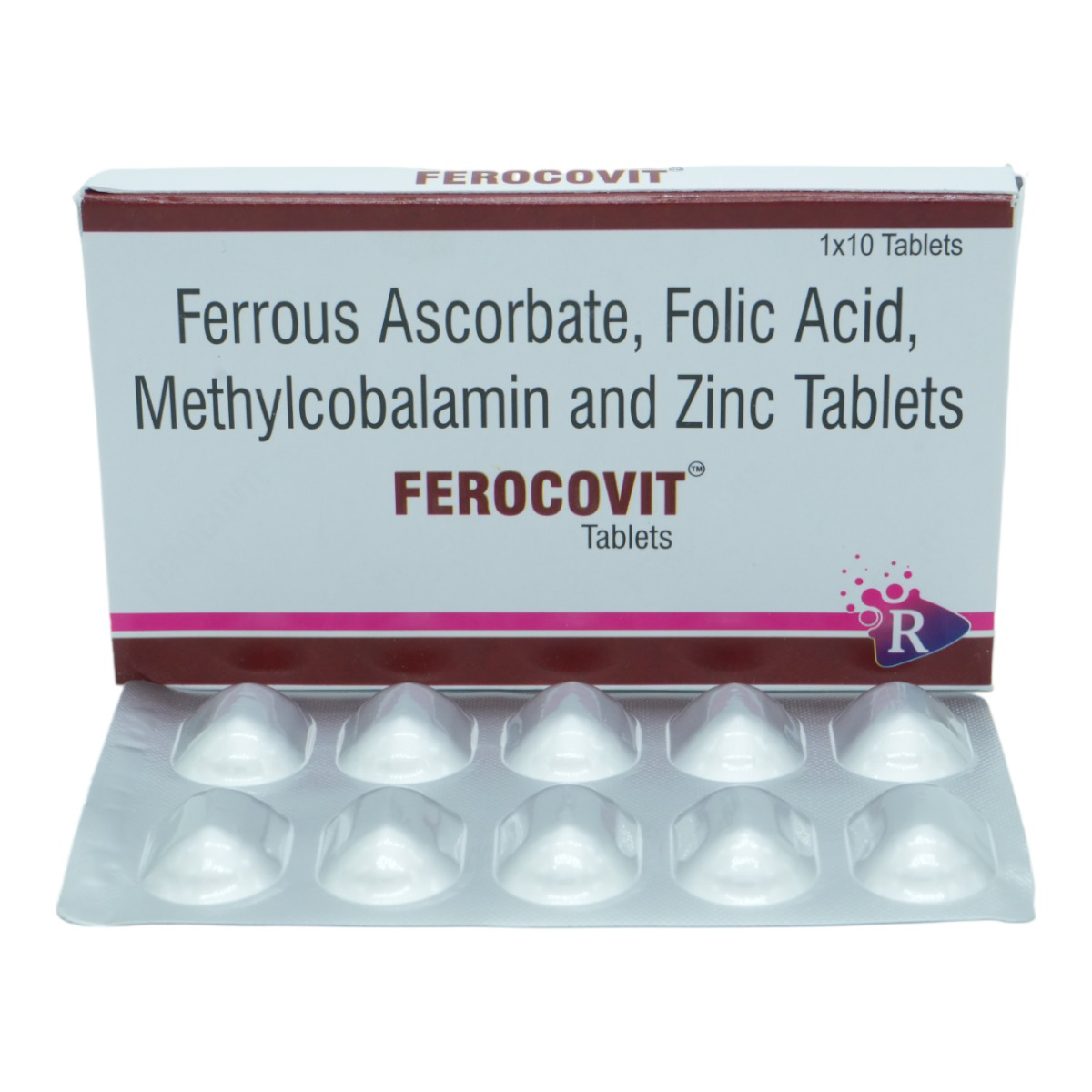 Ferocovit Tablet 10's, Pack of 10 TabletS Ferocovit Tablet 10's, Pack of 10 TabletS