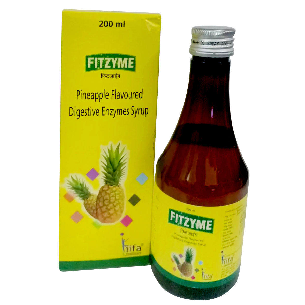 Fitzyme Syrup 200 ml, Pack of 1 SYRUP Fitzyme Syrup 200 ml, Pack of 1 SYRUP