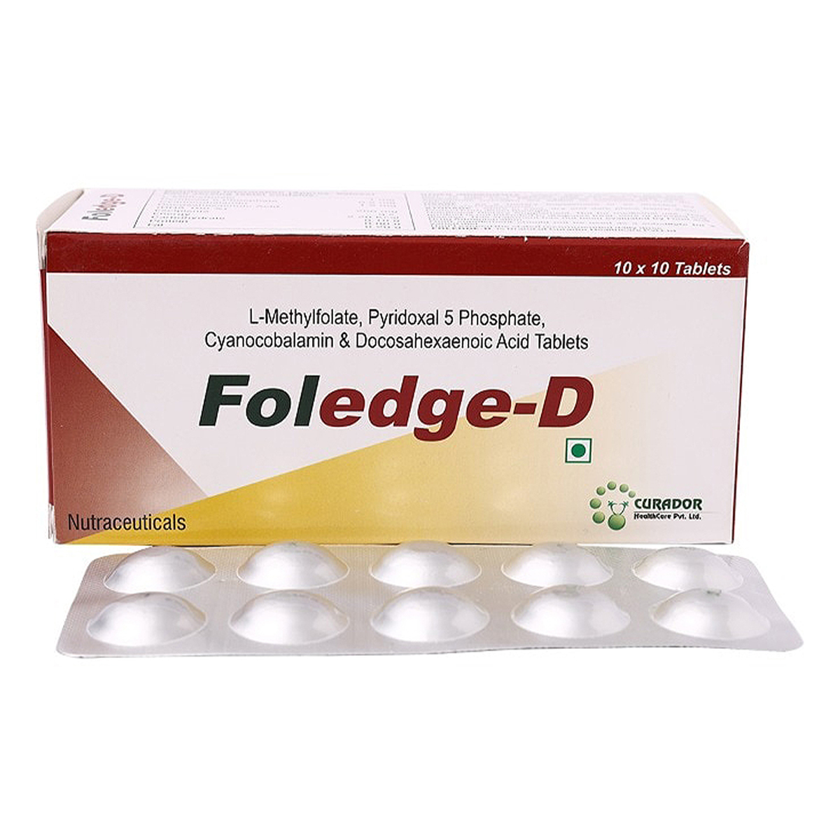 Foledge-D Tablet 10's, Pack of 10 TABLETS Foledge-D Tablet 10's, Pack of 10 TABLETS