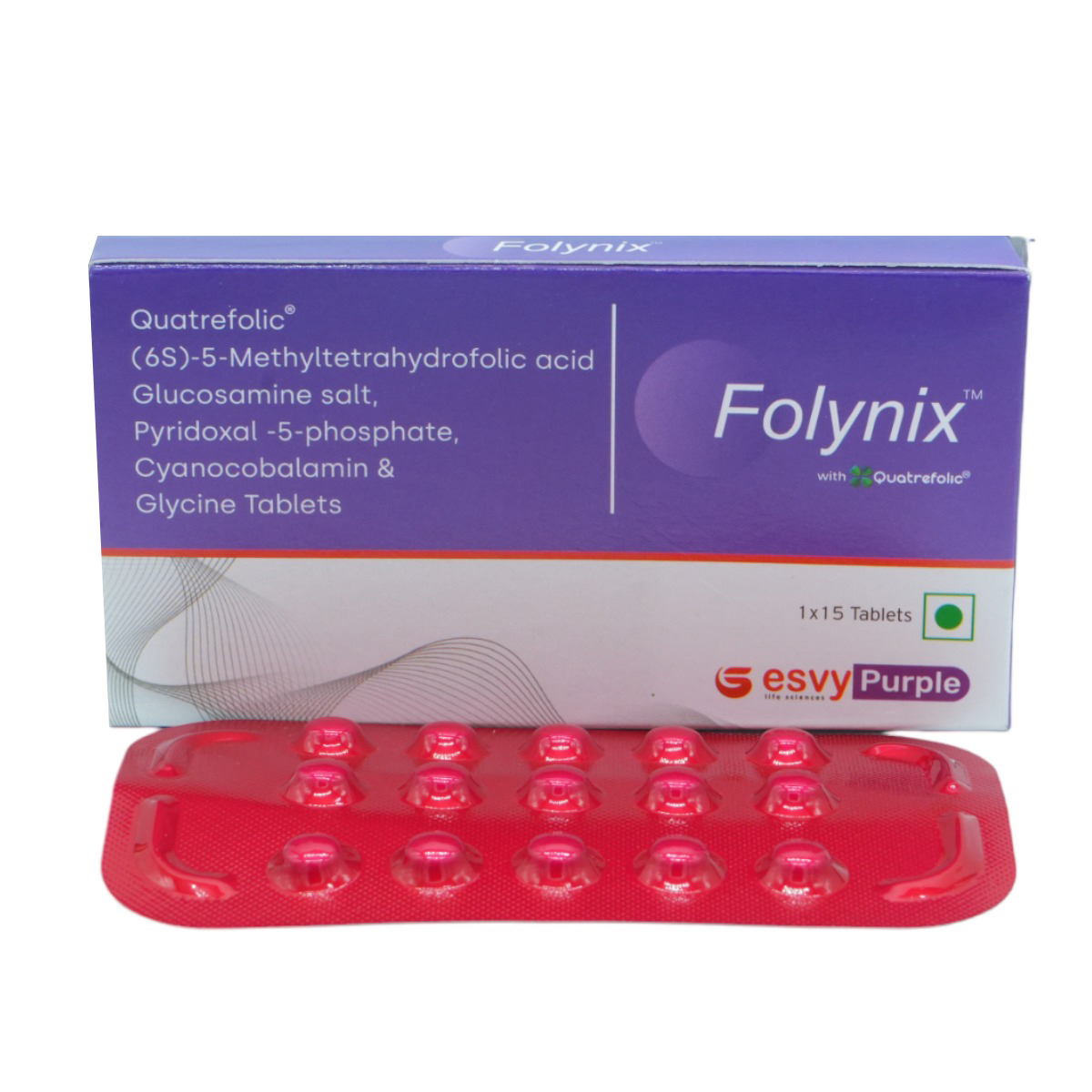 Folynix Tablet 15's, Pack of 15 TabletS Folynix Tablet 15's, Pack of 15 TabletS