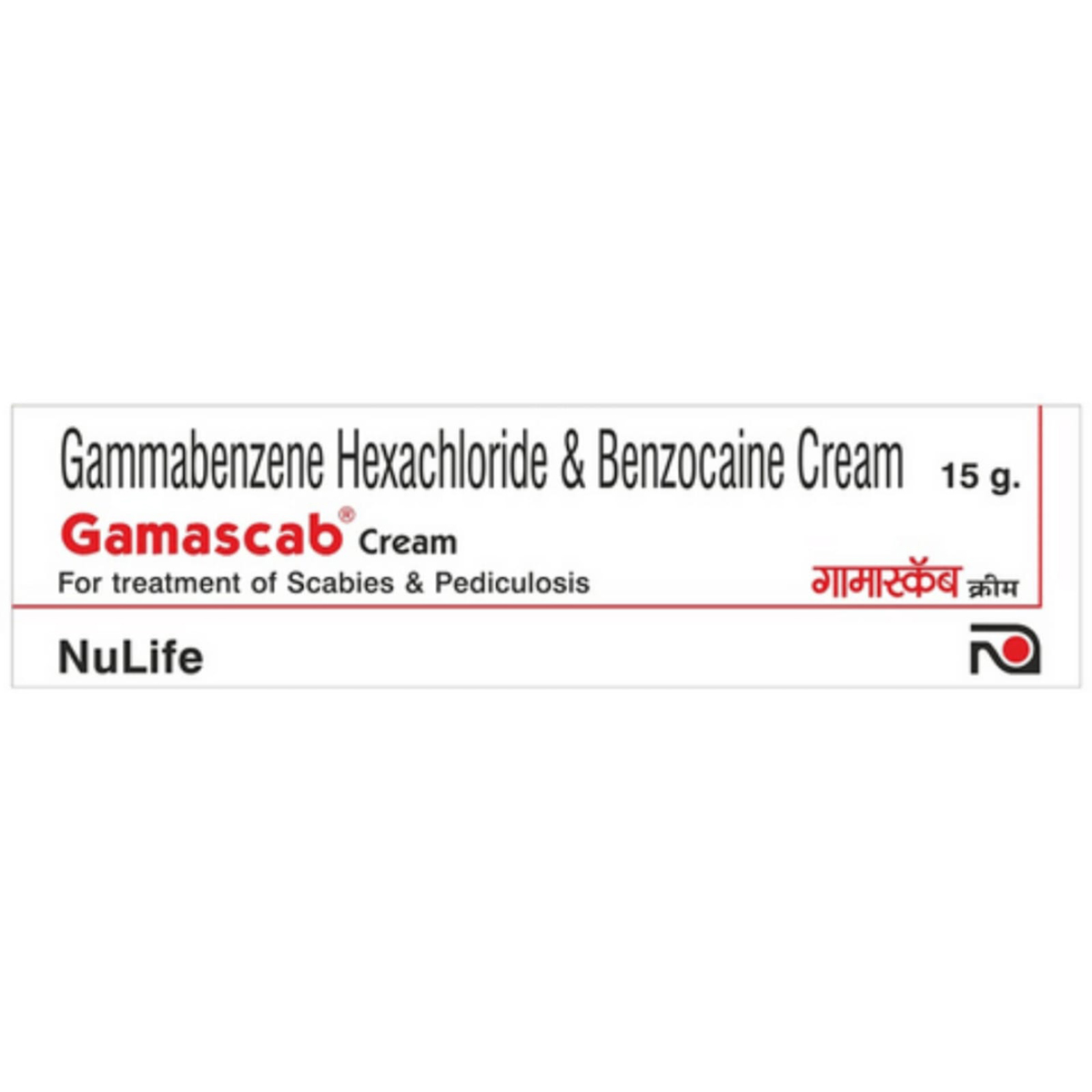 Gamascab Cream 15 gm, Pack of 1 CREAM Gamascab Cream 15 gm, Pack of 1 CREAM