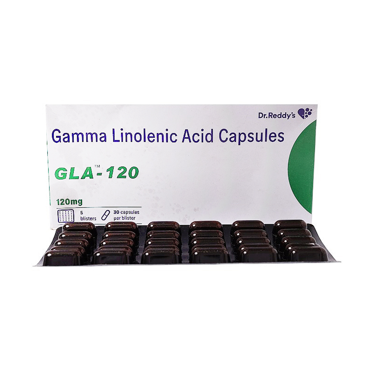 Gla 120 Capsule 30's, Pack of 30 CAPSULES Gla 120 Capsule 30's, Pack of 30 CAPSULES