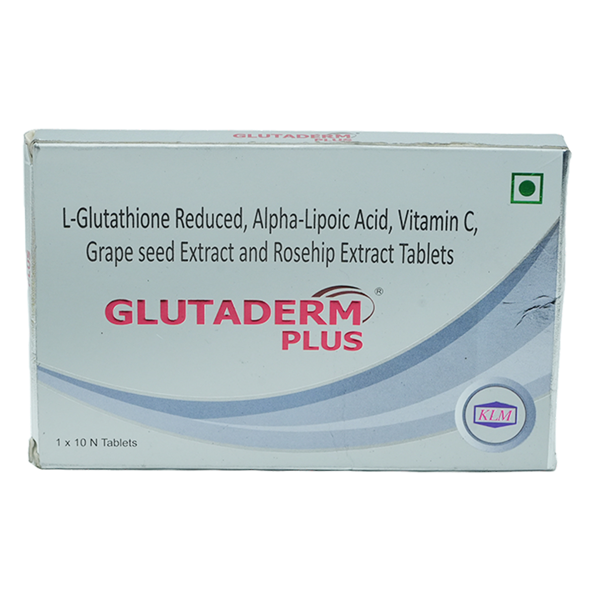 Glutaderm Plus Tablet 10's, Pack of 10 TABLETS Glutaderm Plus Tablet 10's, Pack of 10 TABLETS