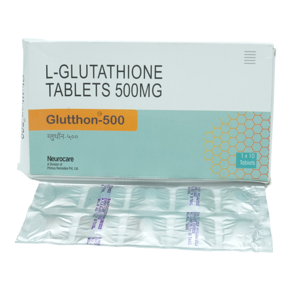 Glutthon-500 Tablet 10's, Pack of 10 TabletS Glutthon-500 Tablet 10's, Pack of 10 TabletS