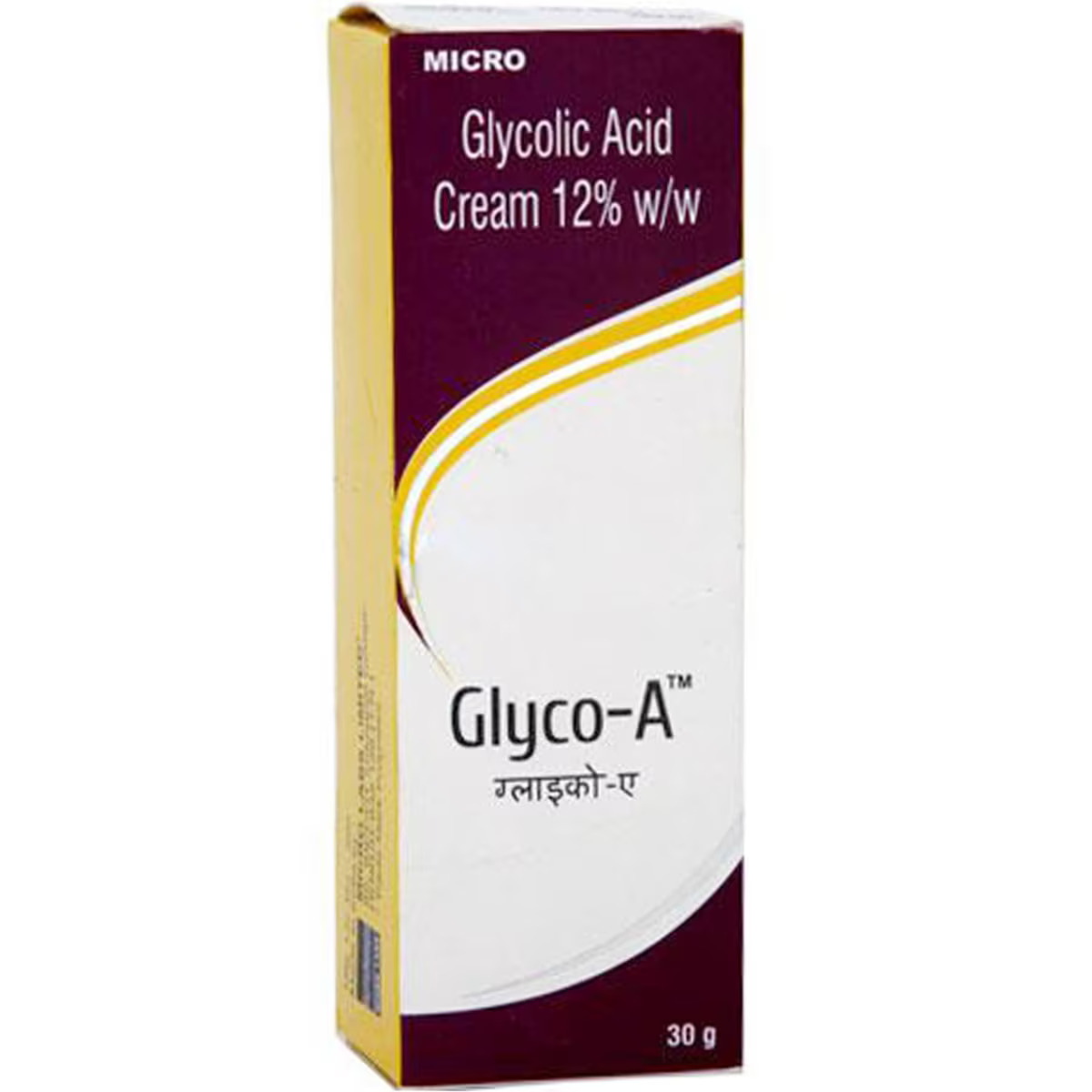 Glyco A 12% Cream 30 gm, Pack of 1 CREAM Glyco A 12% Cream 30 gm, Pack of 1 CREAM
