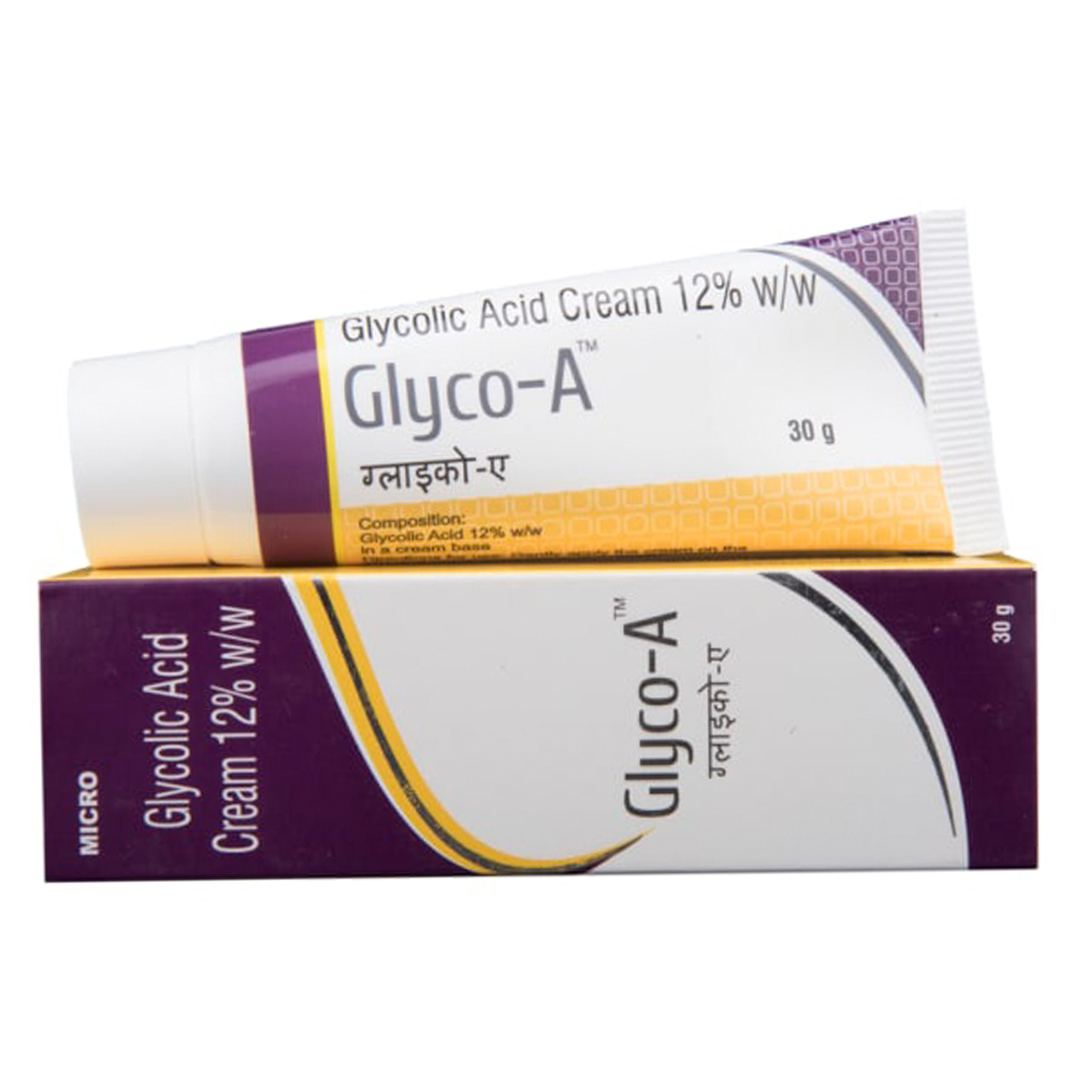 Glyco A 12% Cream 30 gm, Pack of 1 CREAM Glyco A 12% Cream 30 gm, Pack of 1 CREAM