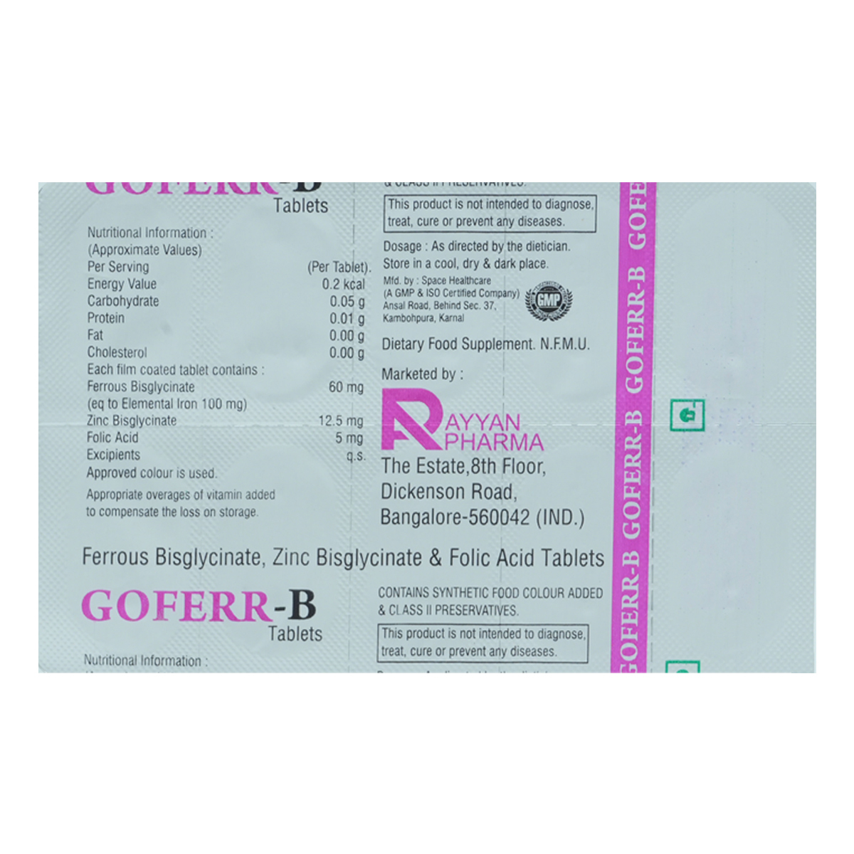 Goferr-B Tablet 10's, Pack of 10 TabletS Goferr-B Tablet 10's, Pack of 10 TabletS