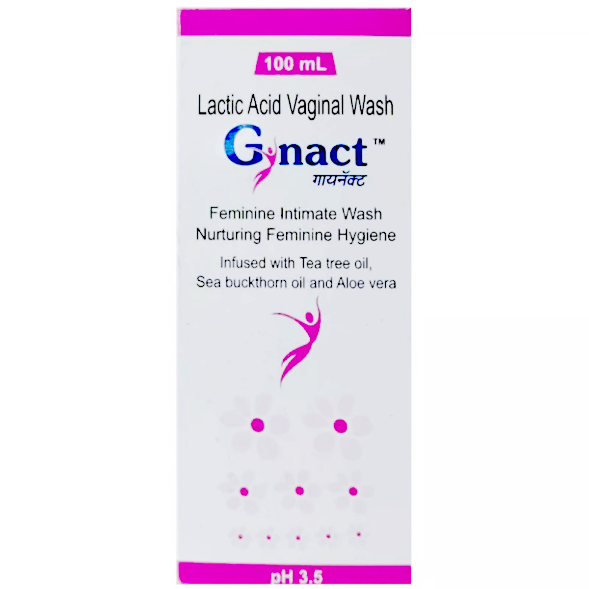 Gynact 100Ml Vaginal Wash, Pack of 1 Liquid Gynact 100Ml Vaginal Wash, Pack of 1 Liquid