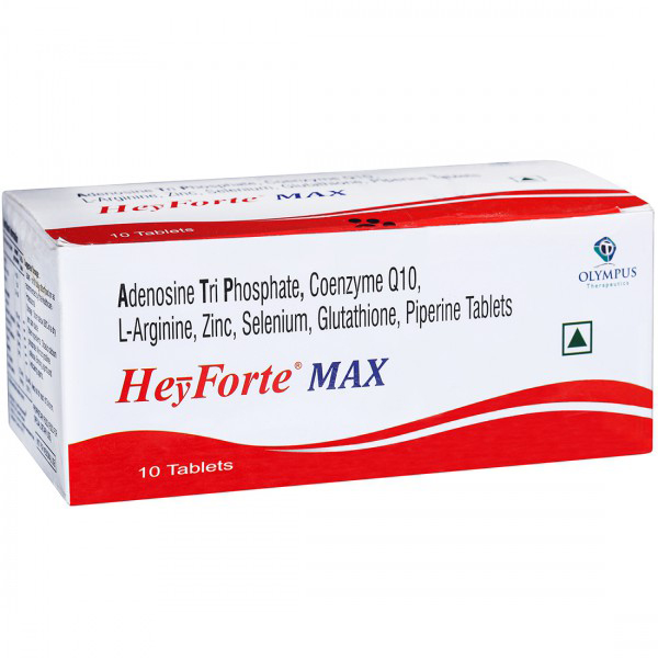 Heyforte Max Tablet 10's, Pack of 10 Heyforte Max Tablet 10's, Pack of 10