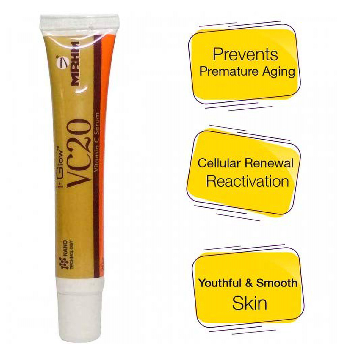 I-Glow VC 20 Serum 20 gm, Pack of 1 SERUM I-Glow VC 20 Serum 20 gm, Pack of 1 SERUM