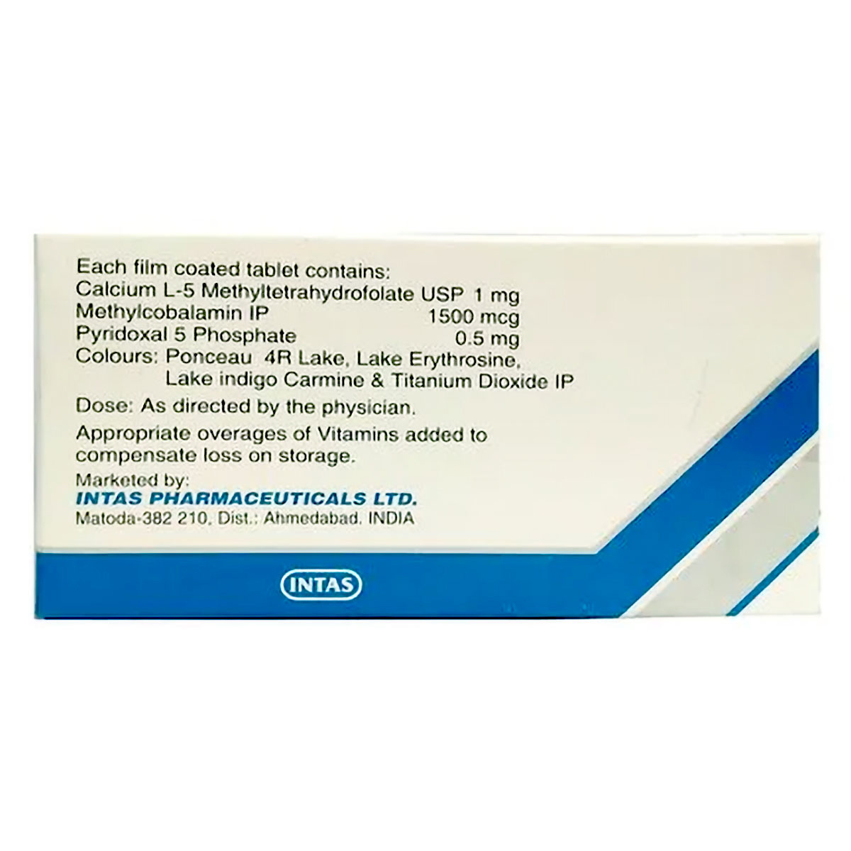 Intafol Tablet 15's, Pack of 15 TabletS Intafol Tablet 15's, Pack of 15 TabletS