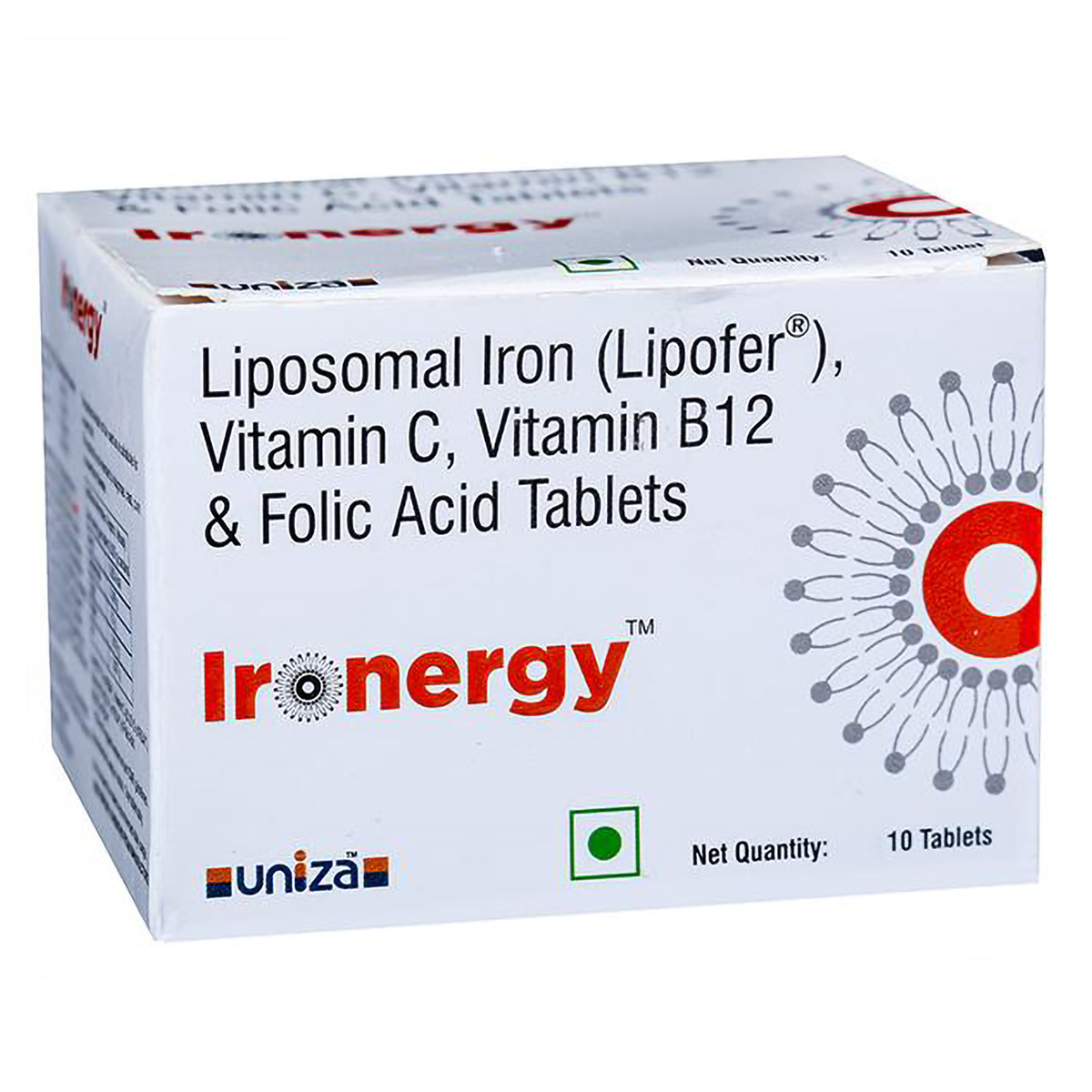 Ironergy Tablet 10's, Pack of 10 Ironergy Tablet 10's, Pack of 10