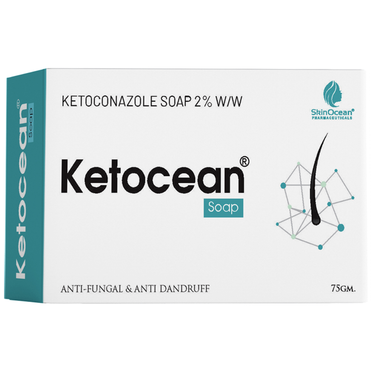Ketaocean 2% Soap 75 gm, Pack of 1 Soap Ketaocean 2% Soap 75 gm, Pack of 1 Soap