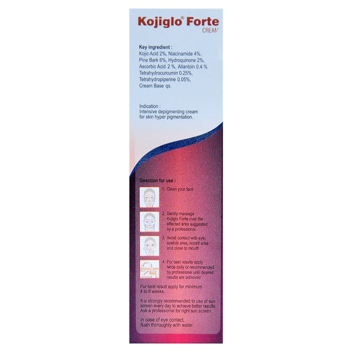 Kojiglo Forte Cream 20 gm, Pack of 1 CREAM Kojiglo Forte Cream 20 gm, Pack of 1 CREAM