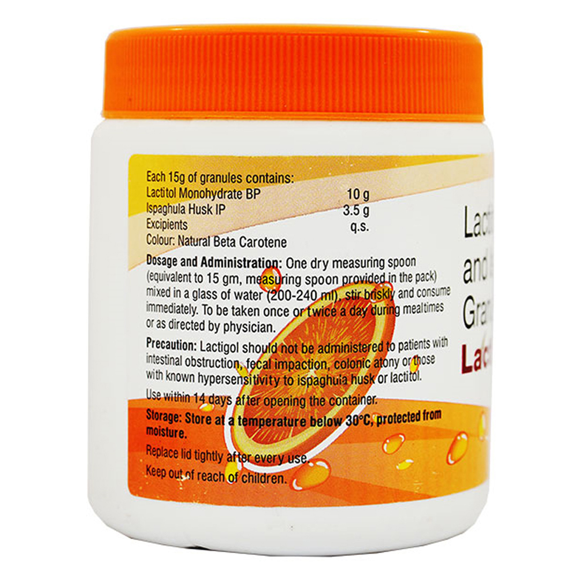 Lactigol Granules 180 gm, Pack of 1 GRANULES Lactigol Granules 180 gm, Pack of 1 GRANULES