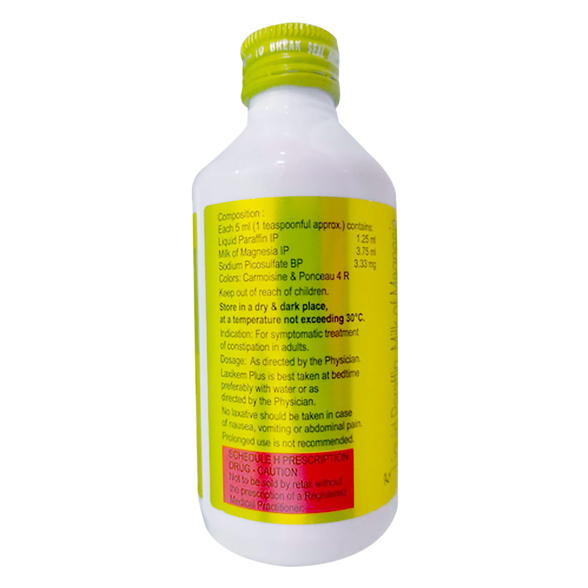 Laxikem Plus Mint Syrup 170 ml, Pack of 1 SYRUP Laxikem Plus Mint Syrup 170 ml, Pack of 1 SYRUP