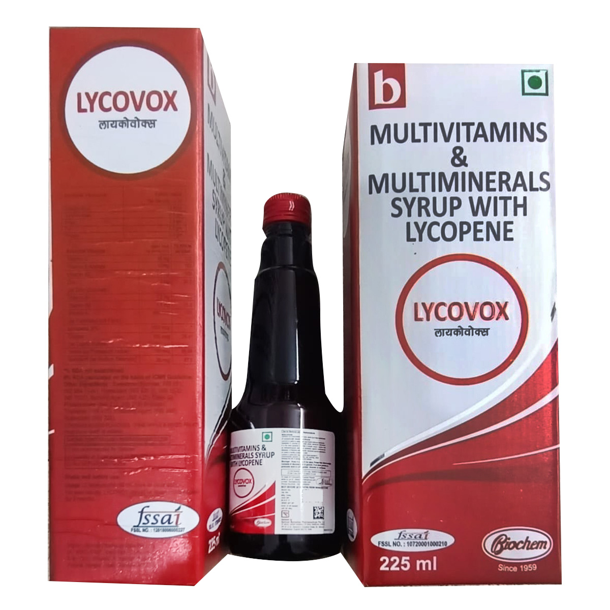 Lycovox Syrup 225 ml, Pack of 1 Liquid Lycovox Syrup 225 ml, Pack of 1 Liquid
