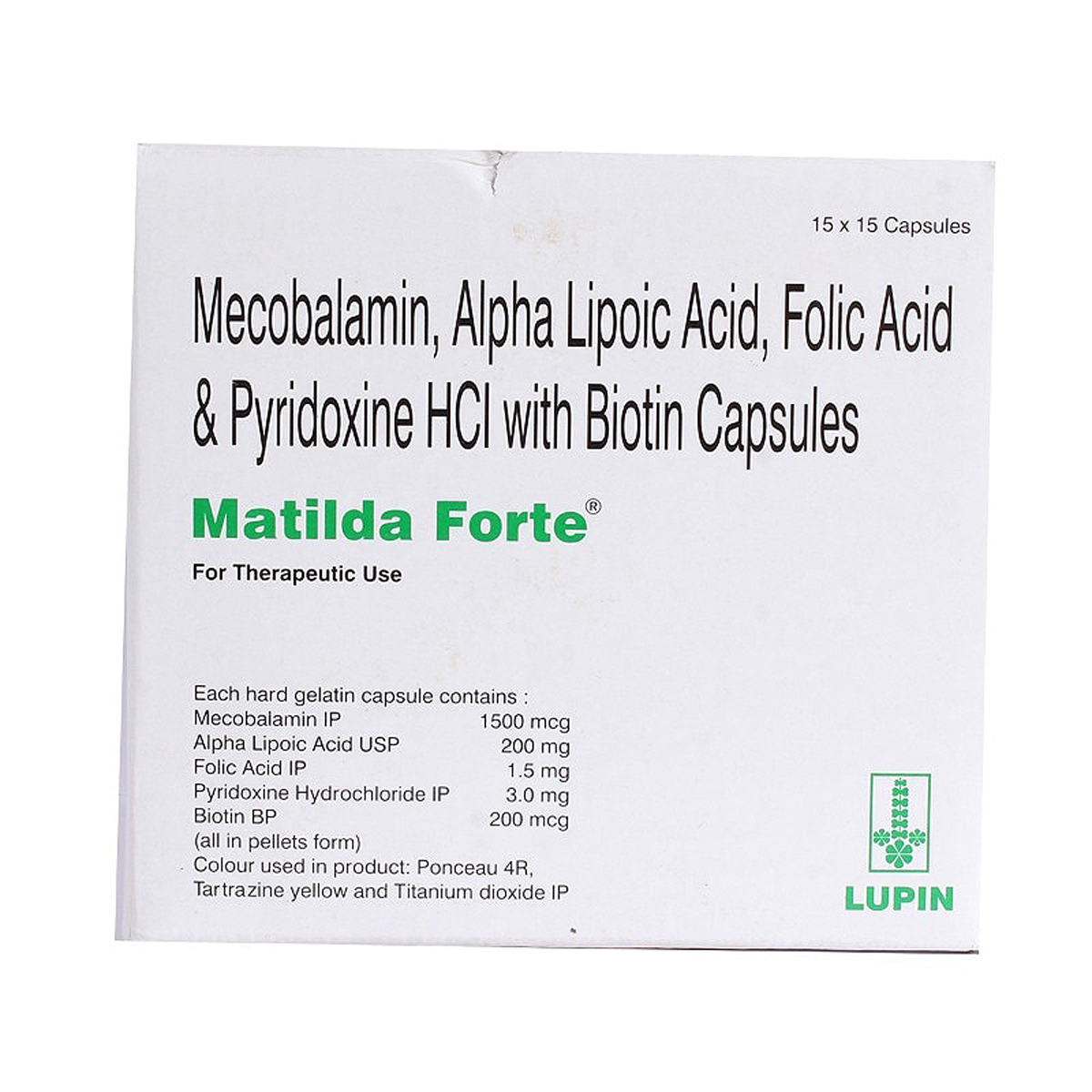 Matilda Forte Capsule 15's, Pack of 15 TabletS Matilda Forte Capsule 15's, Pack of 15 TabletS