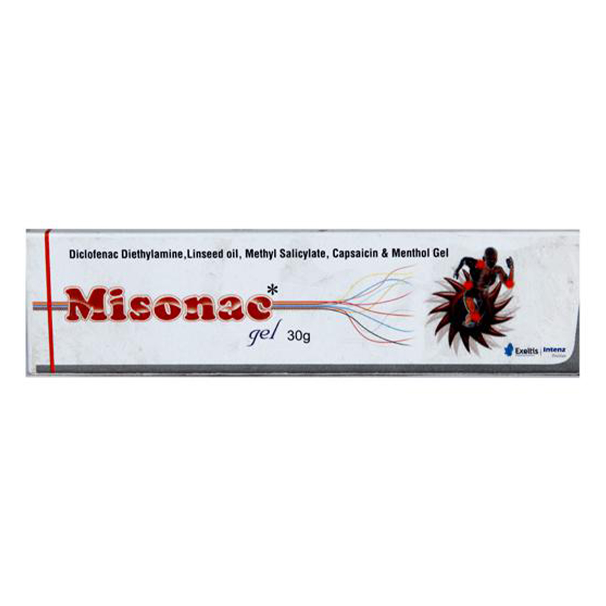 Misonac Gel 30 gm, Pack of 1 GEL Misonac Gel 30 gm, Pack of 1 GEL