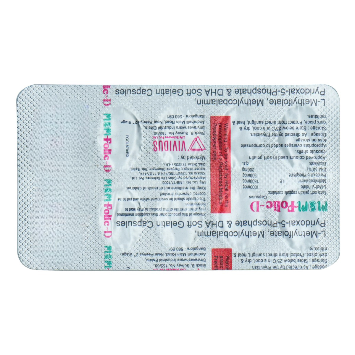 Mom-Folic D Softgel Capsule 10's, Pack of 10 Mom-Folic D Softgel Capsule 10's, Pack of 10