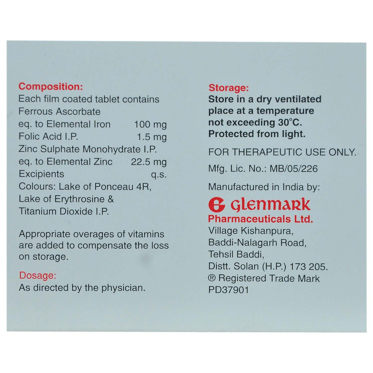 Mumfer XT Tablet 15's, Pack of 15 TABLETS Mumfer XT Tablet 15's, Pack of 15 TABLETS