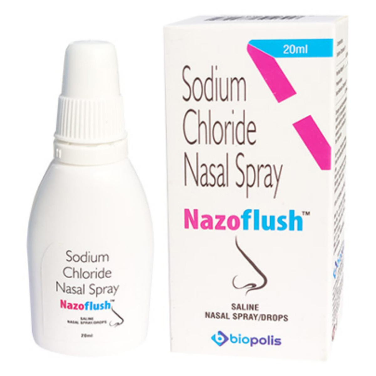 Nazoflush Nasal Spray 20 ml, Pack of 1 SPRAY Nazoflush Nasal Spray 20 ml, Pack of 1 SPRAY