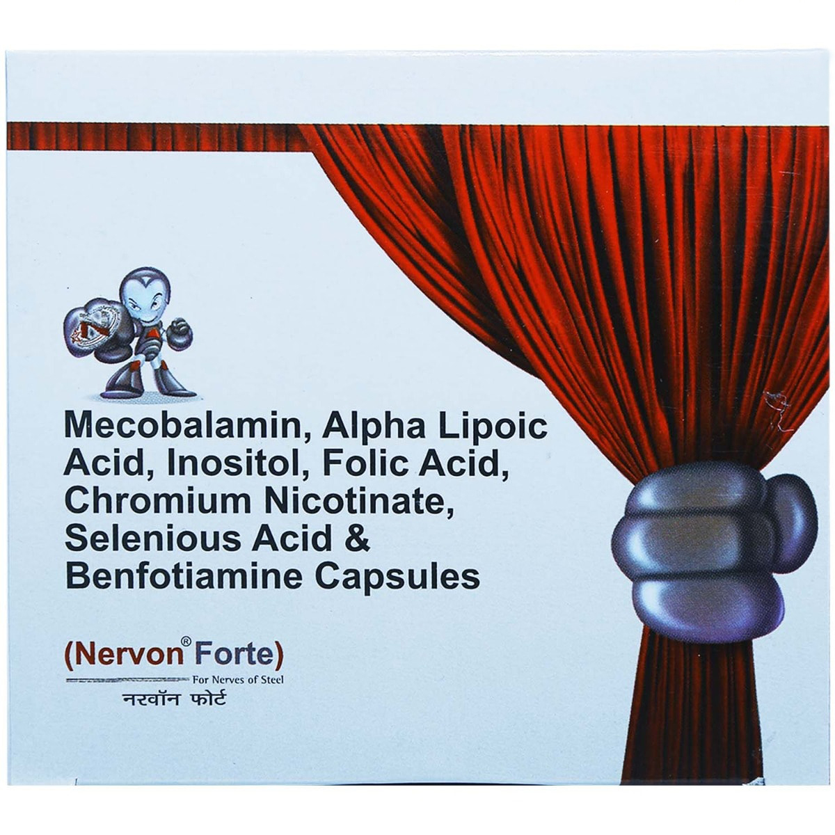 Nervon Forte Capsule 10's, Pack of 10 CAPSULES Nervon Forte Capsule 10's, Pack of 10 CAPSULES