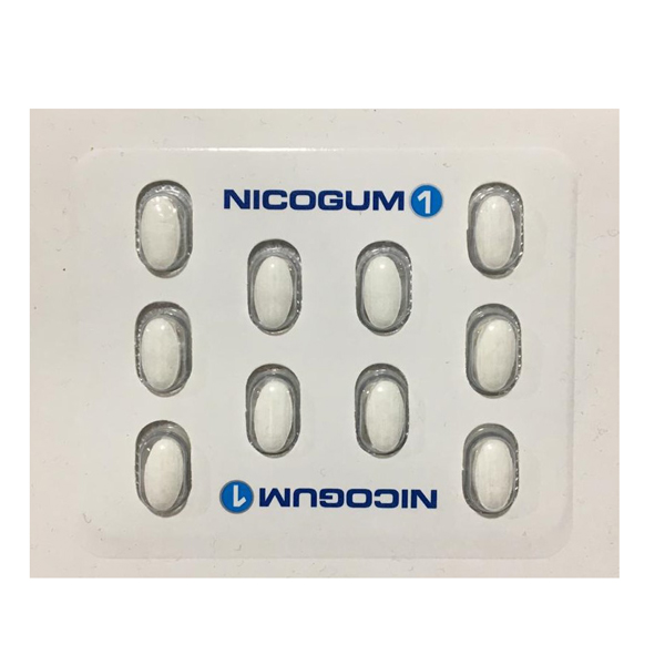 Nicogum 1mg S/F Mint Plus Flav Mini Lozenges 10's, Pack of 1 Tablet Nicogum 1mg S/F Mint Plus Flav Mini Lozenges 10's, Pack of 1 Tablet