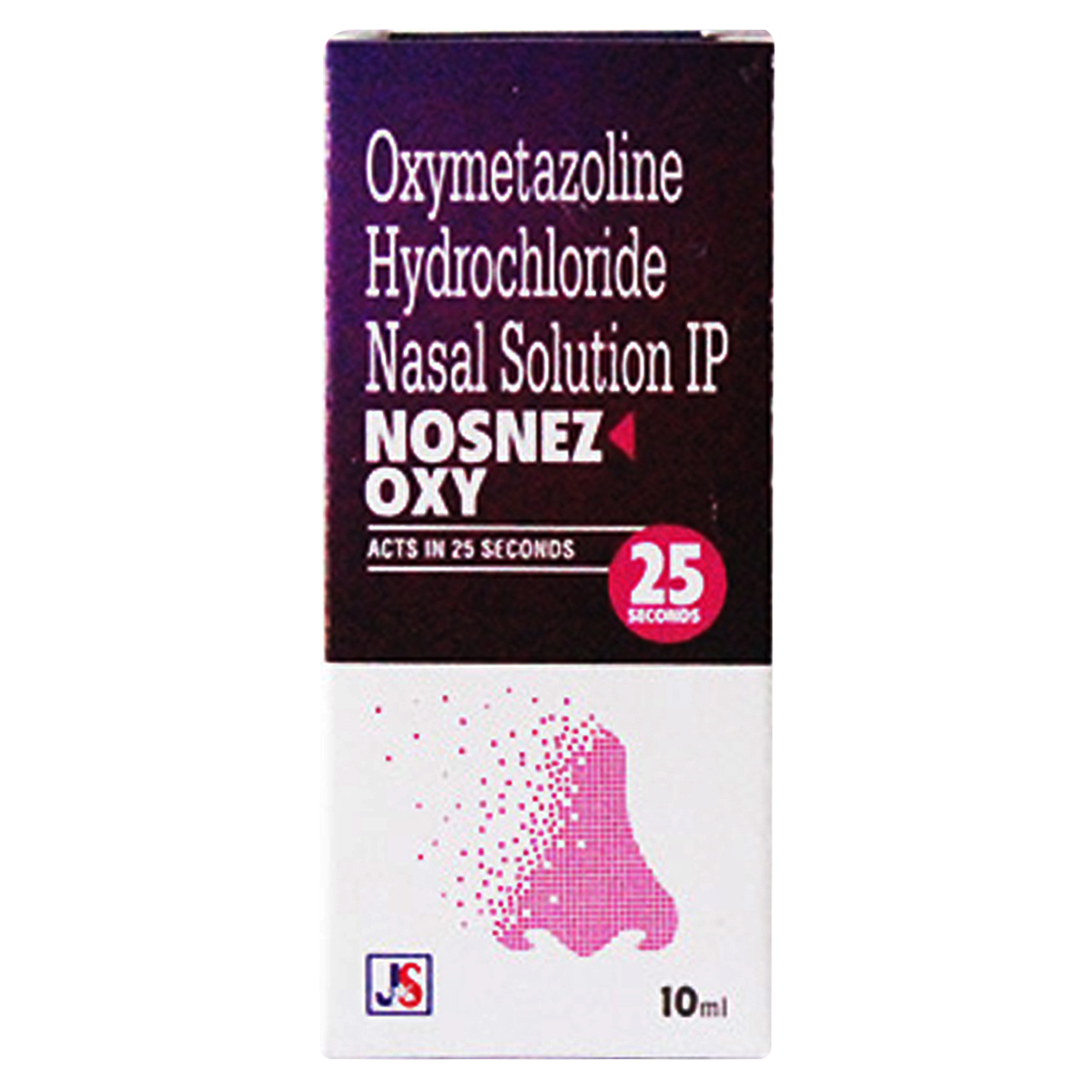Nosnez Oxy 0.05% Nasal Solution 10 ml, Pack of 1 Solution Nosnez Oxy 0.05% Nasal Solution 10 ml, Pack of 1 Solution